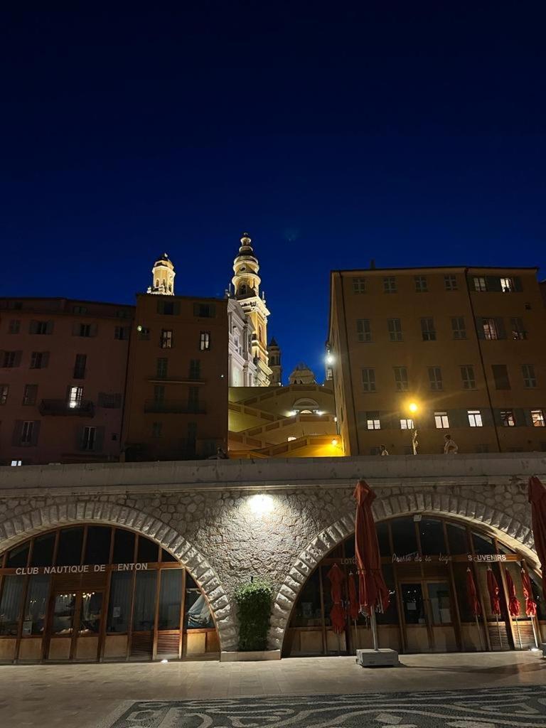 Charmante 3 Zimmer, Stadtwohnung Menton Exterior foto